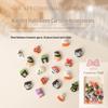Halloween Nail Art: Cute Cartoon Skull & Pumpkin Rhinestones (20 Pcs)