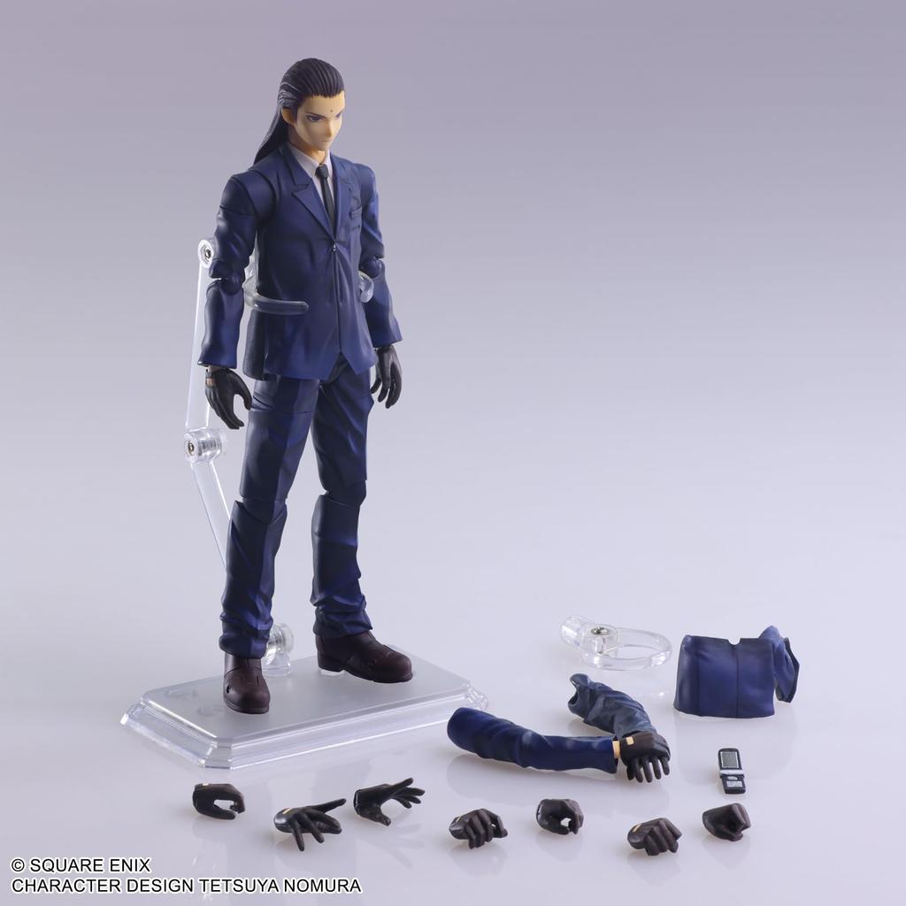 Final Fantasy VII Bring Arts PVC Painted Action Figure <Tseng>