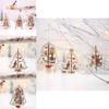 Charming Christmas Tree Hanging Decorations Made Of High Quality Wood For Festivities