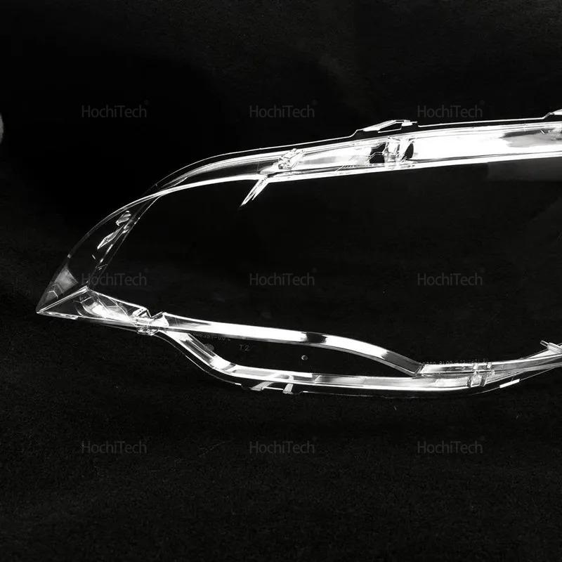 Car Headlight Glass for BMW X6 X6M E71 2008-2014 X5M E70 2010 2011 2012 2013 Transparent Lampshade Lens Cover Clear Lamp Shell