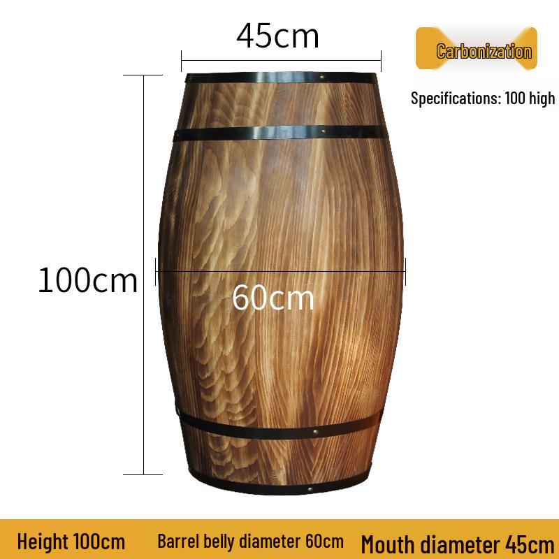 Wooden Wine Barrel Decoration - Oak Beer Barrel Wedding & Bar Photography Prop