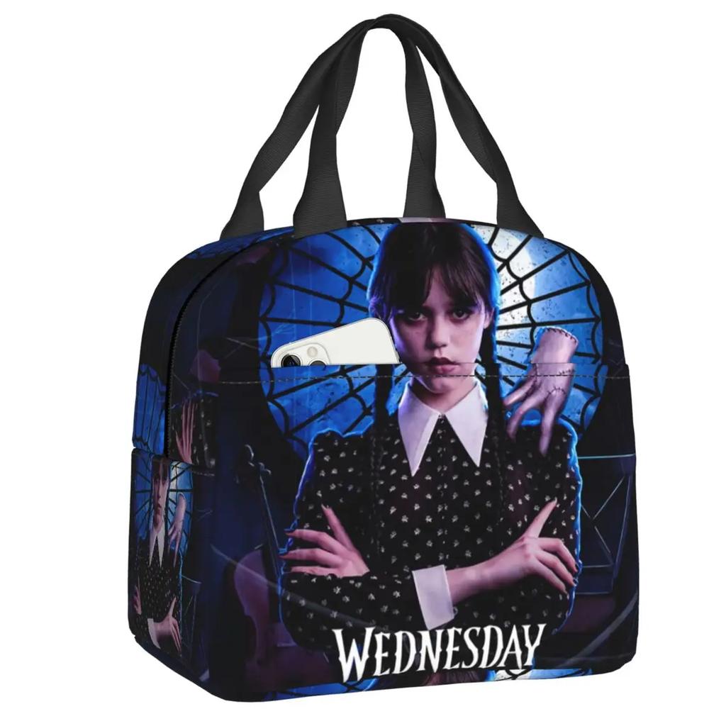 Insulated Lunch Bags for Camping Travel Comedy Horror TV Leakproof Thermal Cooler Lunch Box Women Children