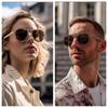 Wooden Fashion Polarized Sunglasses UV400 Protection Handmade Great Gift for Men Women [WOODONLY] - Sunglasses, & (Zebrawood + Tortoiseshell)