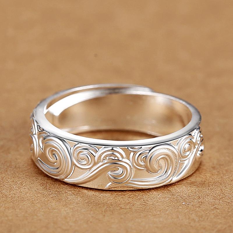 Copper Vintage Geometric Shape Vintage Rings For Women Gift Match Daily Party High Quality Fine Jewelry Accessories