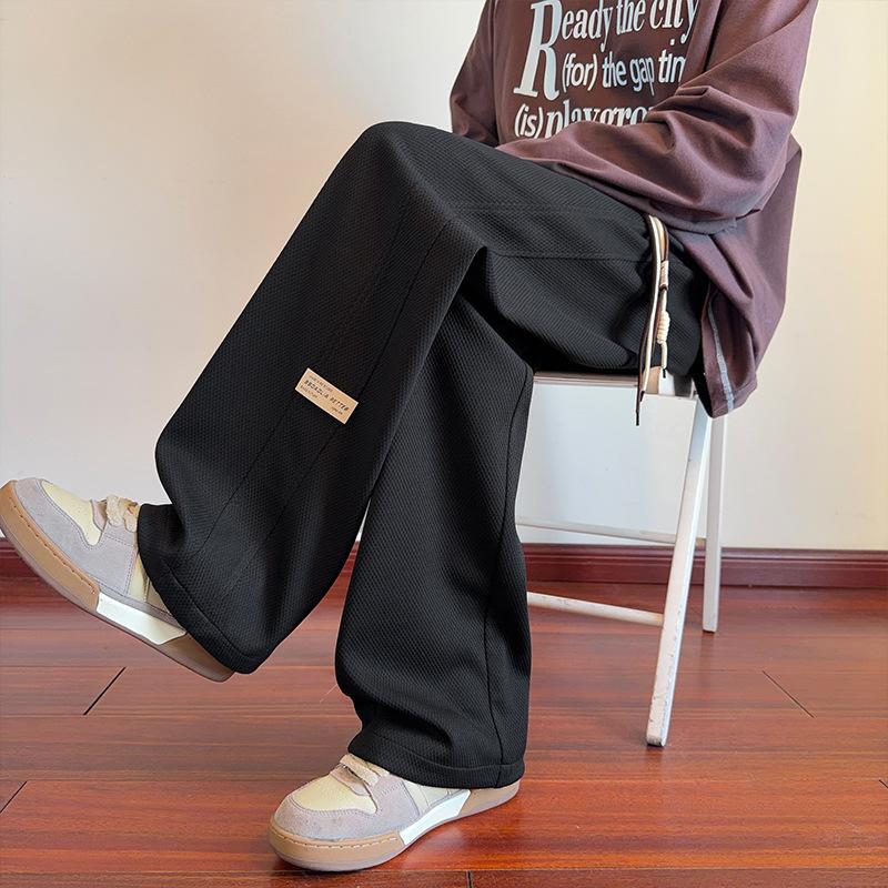 Spring New American Trendy Brand Loose Casual Pants Velcro Sports Long Pants M-XL One Piece Shop