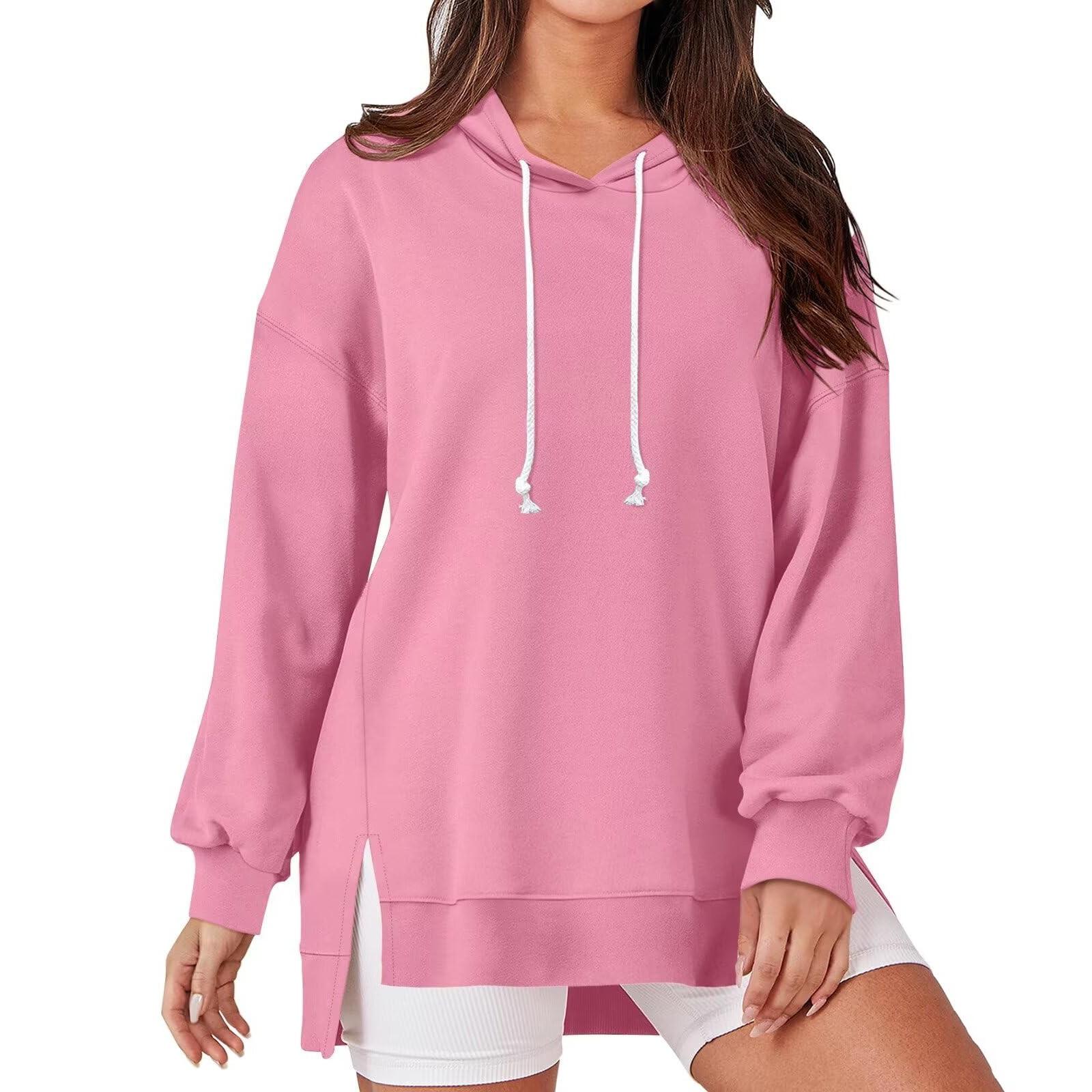 

Топы для женщин, пуловеры с длинными рукавами, повседневные рубашки, топ XS розовый