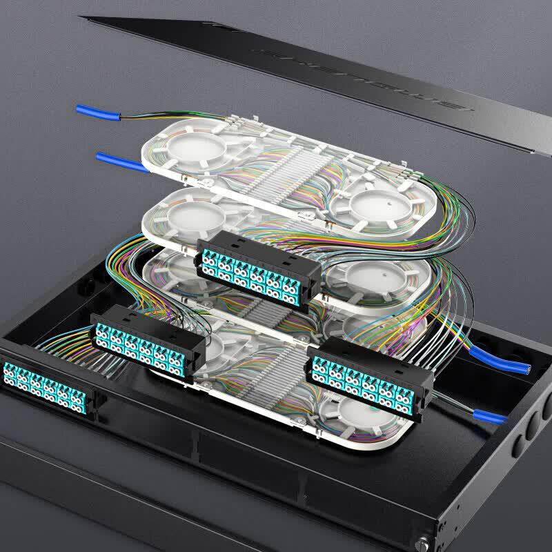 Shengwei MDF-101M-72L MPO-MTP Fiber Optic Patch Panel