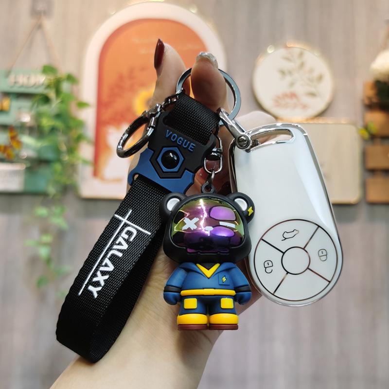 Compatible Key Case for ORA Good Cat, Black Cat R1, White Cat R2 - High-End Car Remote Shell for Men and Women