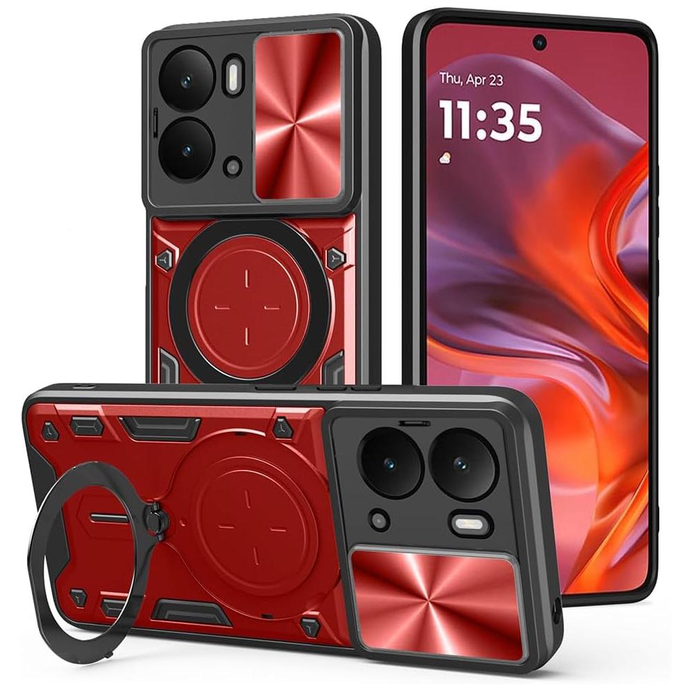 

Protective Cover For Realme 14 5G 14T Realme P3 Ultra Case With Ring Stand Holder Lens Protection Fundas Coque Capa realme P3 Ultra