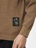 WOOG2005 Herren Pullover in Unifarbe, Fake-Zweiteiler mit Schichtkragen, Herbst/Winter 2025, Lockerer Freizeit-Strick