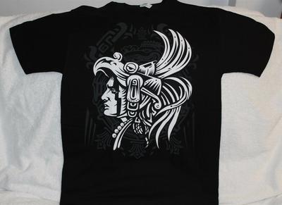 AZTEC EAGLE WARRIOR MAYAN T-shirt