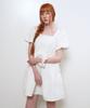 General Idea Wrinkle Volume Puff Dress [White] / Wbe2L15503
