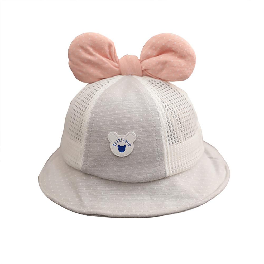 For 1-2 Years Old  Caps Infant Toddler Hats Lovely Ear Bucket For Girls Boys Sun Hat