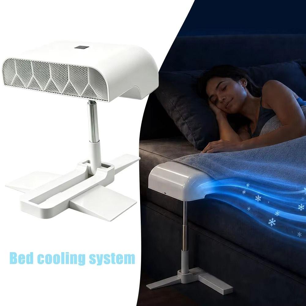 5 Adjustable Wind Speeds Bed Air Circulator Bed Circulation Fan For Sleeping