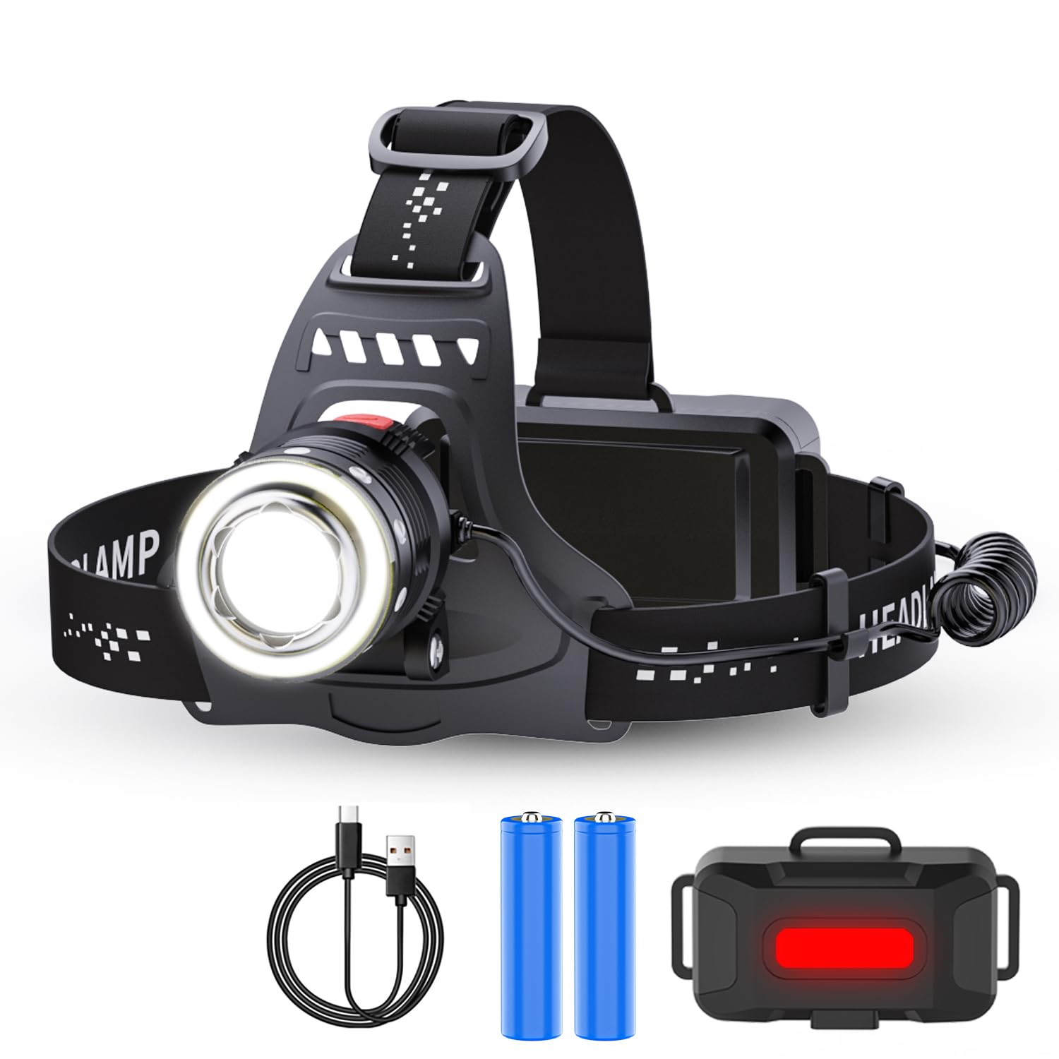 

6200 4 Lighting IPX65 Waterproof and USB Adjustable Battery Level Perfect for Night Power Outage and Disaster Includes Japanese Instruction Manual чёрный