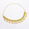 Elegant Gold Alloy Waist Chain with Rhinestone Tassels for Women