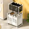 Laundry Sorter Basket Dirty Clothes Hamper 2/3 Layer Clothing Storage Rack Waterproof Clothing Sorting Basket for Laundry Room