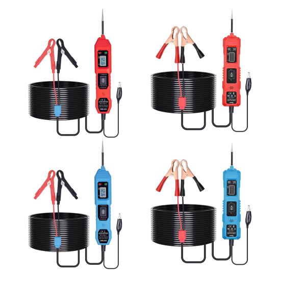 Automotive Circuit Tester Electrical System Diagnostic Tool with Probe & LED Light Voltage Test for Car Trucks & Motorcycles Easy to Use Current