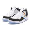 Jordan Courtside 23 Slip Resistant Abrasion Resistant Mid top Vintage Basketball Shoes GS Black White AR1002-104(Team181-)