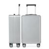 20-Inch Front-Opening Carry-On Trolley with Laptop Compartment, Aluminum-Magnesium Alloy Suitcase