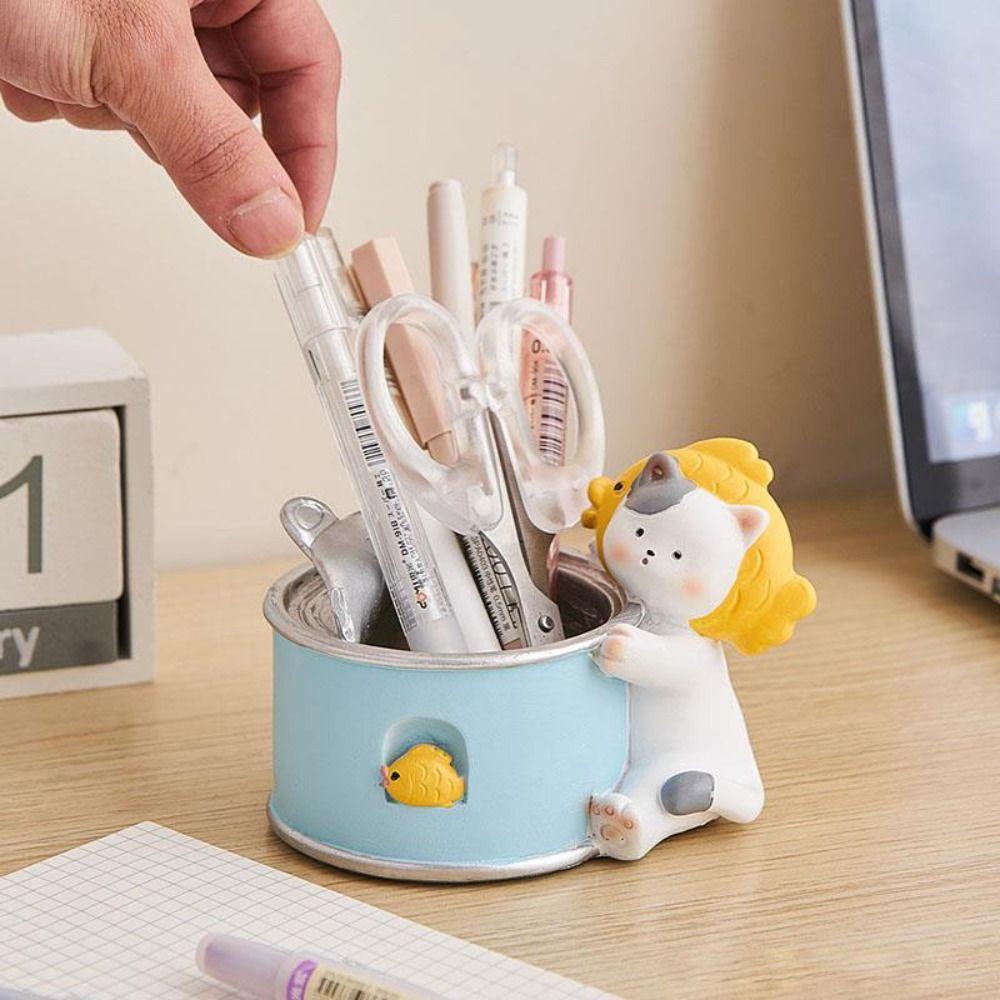 Cartoon-Tiere Ornamente Raumdeko Gartenbau Make-up-Pinselhalter Stiftehalter Behälter Schüler