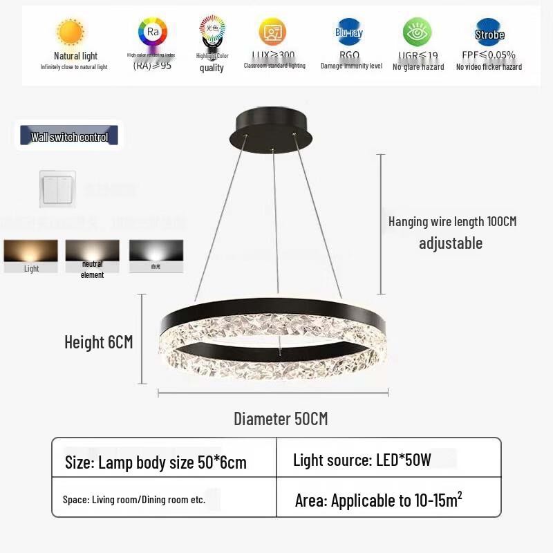 UOSU Moderner Luxus-Kronleuchter