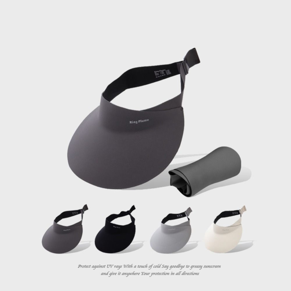Ice Silk Summer Sun Hat UV Protection Visor Cap Fashion Sunscreen Empty Top Cap  Travel