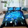 Luxury 3D Color Notes Print Home Living 2/3Pcs Comfortable Duvet Cover PillowCase Bedding Sets Kids Queen and King EU/US/AU Size