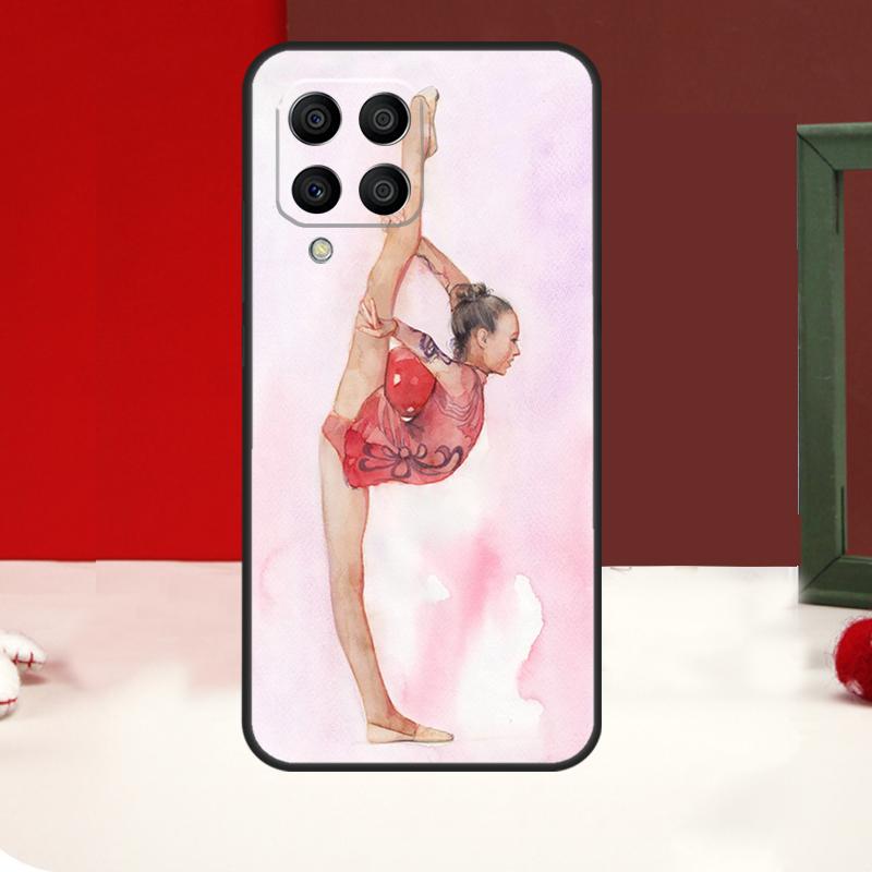 

Gymnastics Oil Painting Case For Samsung Galaxy M52 M32 M12 M54 M34 M14 M35 M56 M06 M55 M15 M11 M13 M16 M36 M31 M53 Samsung M20