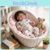 Reborn-Babypuppe 50cm Silikon Mit Realistischen Merkmalen Für Sammler Und Zum Verschenken