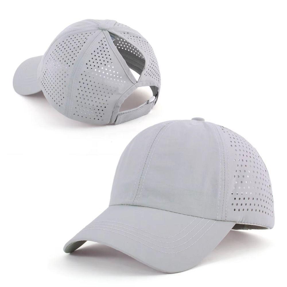 Breathable Mesh Peaked Cap Quick-Drying Running Cap Fashion Women‘s Baseball Caps  Casual Wear