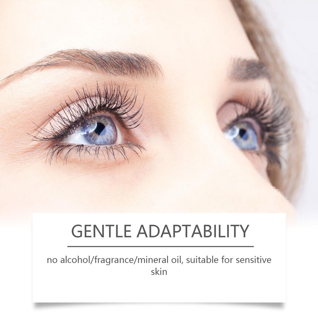 Wimpernwachstums-Serum Nährende Wimpern Augenbrauen-Verstärker Natürlicher Fülle-Booster Längere Dickere Verlängernde Charmante Augen-Kosmetik
