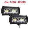For Truck Driving Offroad Boat Car Tractor 4x4 SUV ATV 12V 24V 72W 144W Light Bar/Work Light Spotlight LED Light Bar