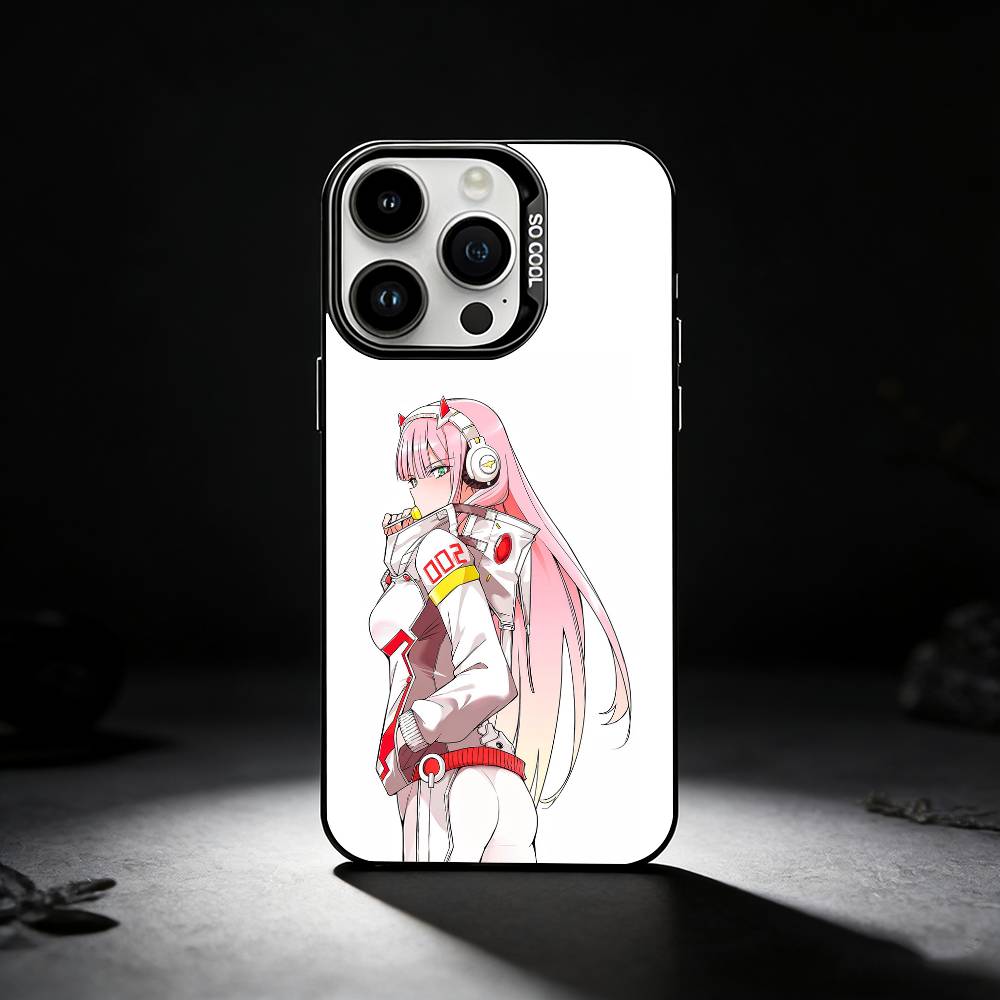 

Чехол для телефона Z-Zero T-Two Аниме для iPhone 17,16,15,14,13,12,11 Plus,Pro Max,XS,Цветной серебристый чехол для телефона iPhone16promax