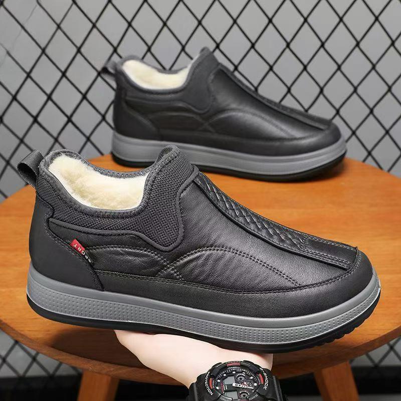 New Style Shoes: Warm and Anti-slip Cotton Shoes, Snow Boots, Fleece and Thickened Cotton Shoes