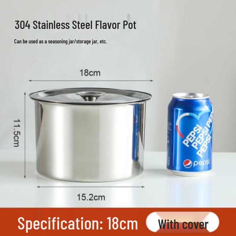 304 Stainless Steel Seasoning & Oil Bowls Set