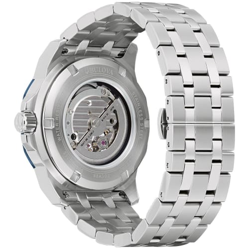 Bulova Analog 98a302, Silver, Bracelet, Silver, Standard, Bracelet