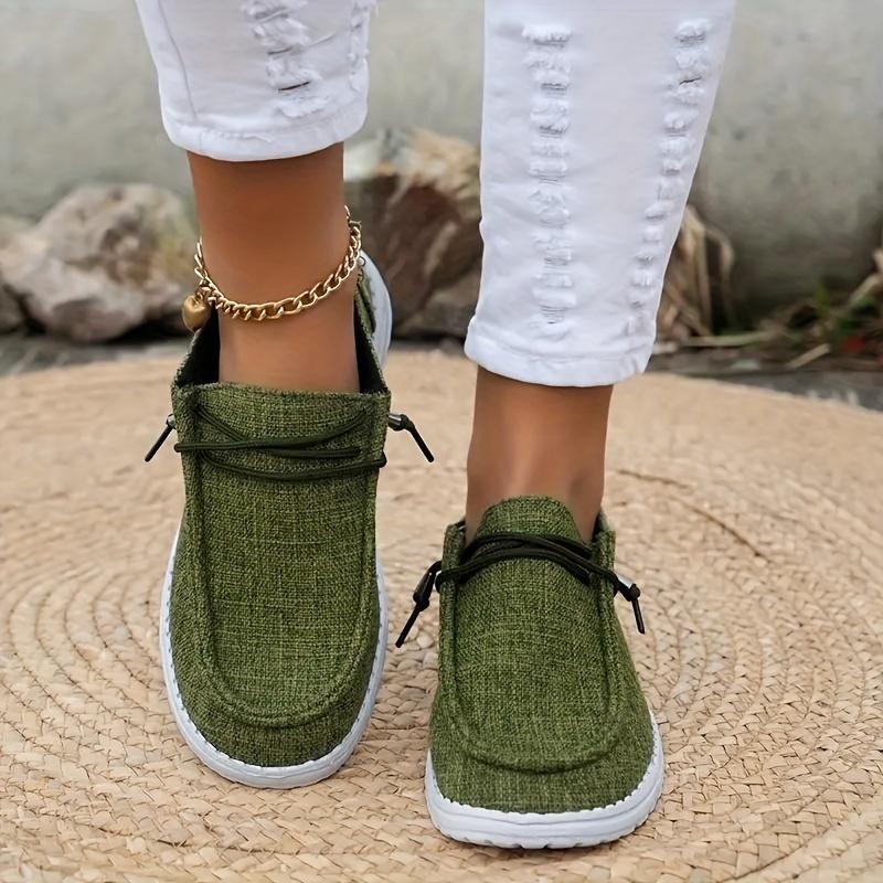 Spring/Autumn Round Head Lace-up Lightweight Non-slip Walking Shoes Fashionable New Sexy/comfortable Casual Sneakers for Women