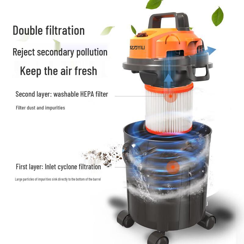 Yili Household Wet/Dry Vacuum Cleaner