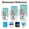 Quick-Dry Microfiber Beach Towel with Starfish Design Lightweight, Absorbent & Machine Washable for Swimming, Camping & Vacation