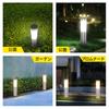 Siatom Solar IP65 Auto Garden Lighting Up To 12 Hours of Continuous Light Illuminates and Security Warm Silver Light, Outdoor, Waterproof, Bright,