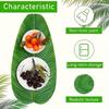 5Pcs Heat Resistant Artificial Banana Leaves Coasters Decor Waterproof Place Mat Anti Skid Simulation Kitchen Placemats