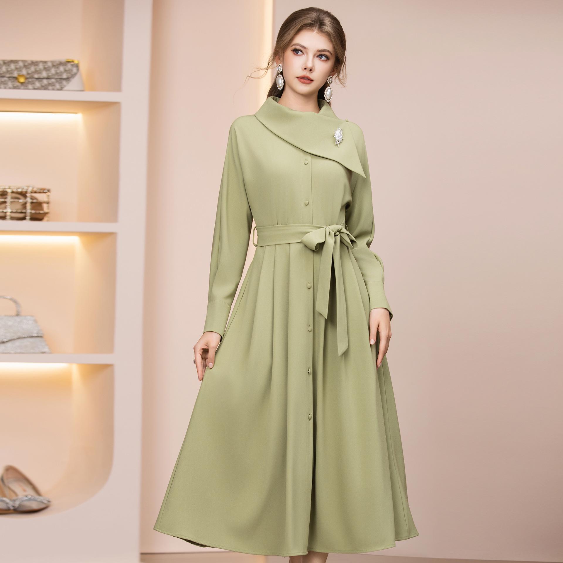 

Elegant Korean Drama-Style Dress: 2026 New Release, Cinched Waist Jacket for Special Occasions 2XL