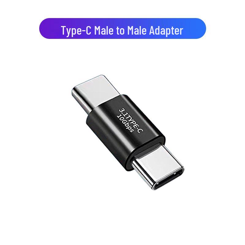 USB-C Adapter: Male to Female, Female to Female, Male to Male Extension Converter