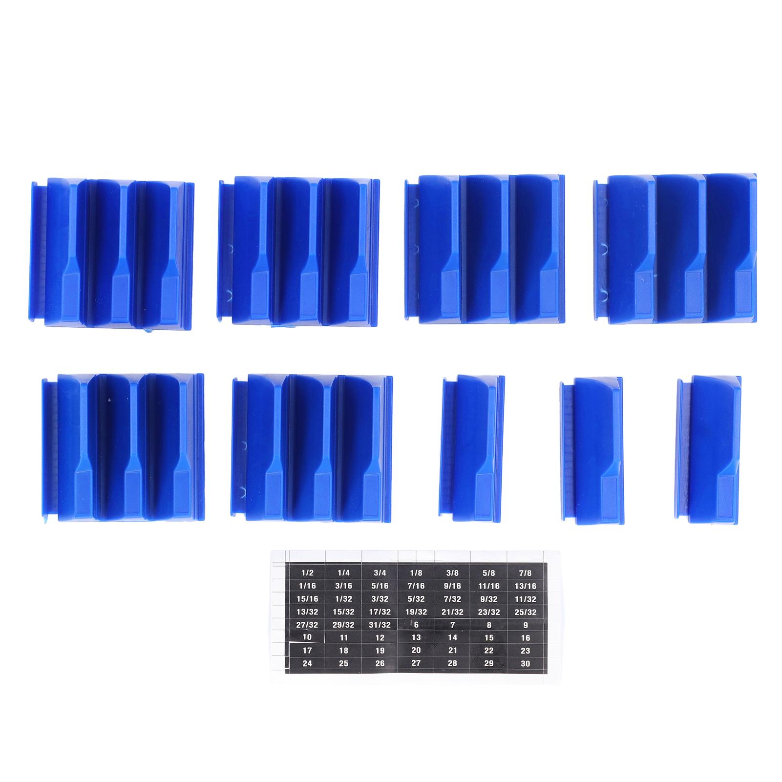 

Wrench Holder Geometric Wrench Organizer 20 Slots Modular Magnetic Wrench Rack Holder for 6mm to 38mm 1/4in to 1 1/2in Spanner