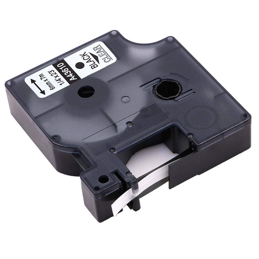 Aibeisi 9mm Waterproof Scratch-Resistant Label Tape for DYMO/Dymo DM1 40910 Series