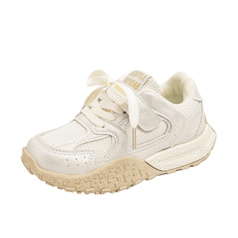 Children's running shoes 2025 spring and autumn new girls' German training shoes Korean version of boys' sports shoes medium and older children's