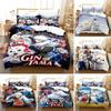 3D Gintama Anime Gintoki Sakata Bedding Set Printed Bed Set With Pillowcase Duvet Cover Soft Single Double Queen Super King Size
