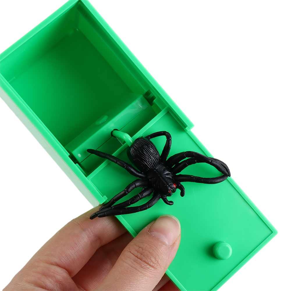 Play Spider Box Funny Terrifying Trick Box Trick Joke Props Mischievous Toys  Friend