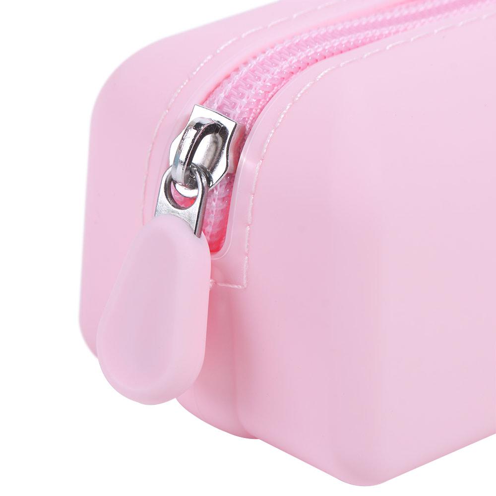 Large Capacity Pen Bag with Zipper Cosmetics Storage Bag Durable Pencil Case  Student